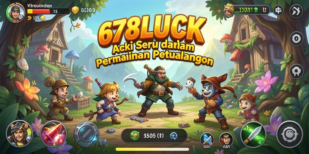 Gameplay menegangkan di dalam 678LUCK dengan berbagai tantangan.