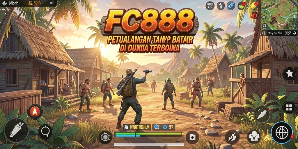 Gameplay FC888 dengan eksplorasi dunia terbuka yang menakjubkan.
