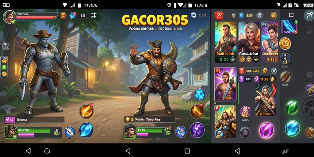 Screenshot GACOR305 menampilkan antarmuka aplikasi yang intuitif dan fungsional.
