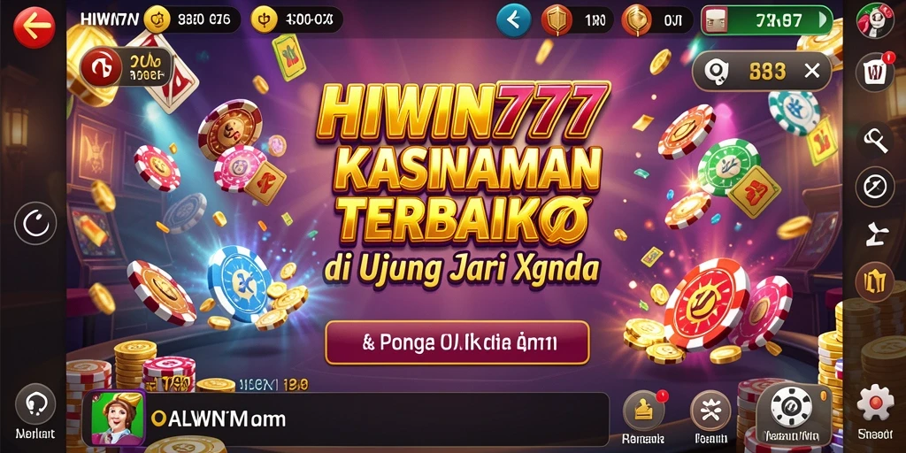 Tampilan gameplay HIWIN777 yang memukau dan menarik.