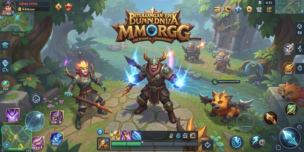 Tampilan gameplay seru dan mendebarkan dalam IDX66, MMORPG yang menantang.