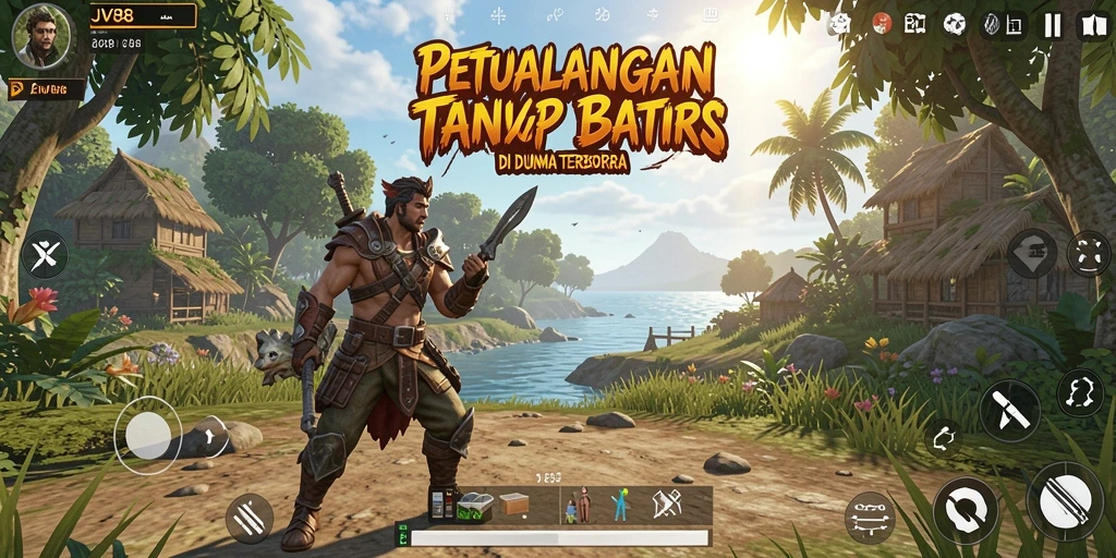 Gameplay JV88 di dunia terbuka yang menakjubkan.