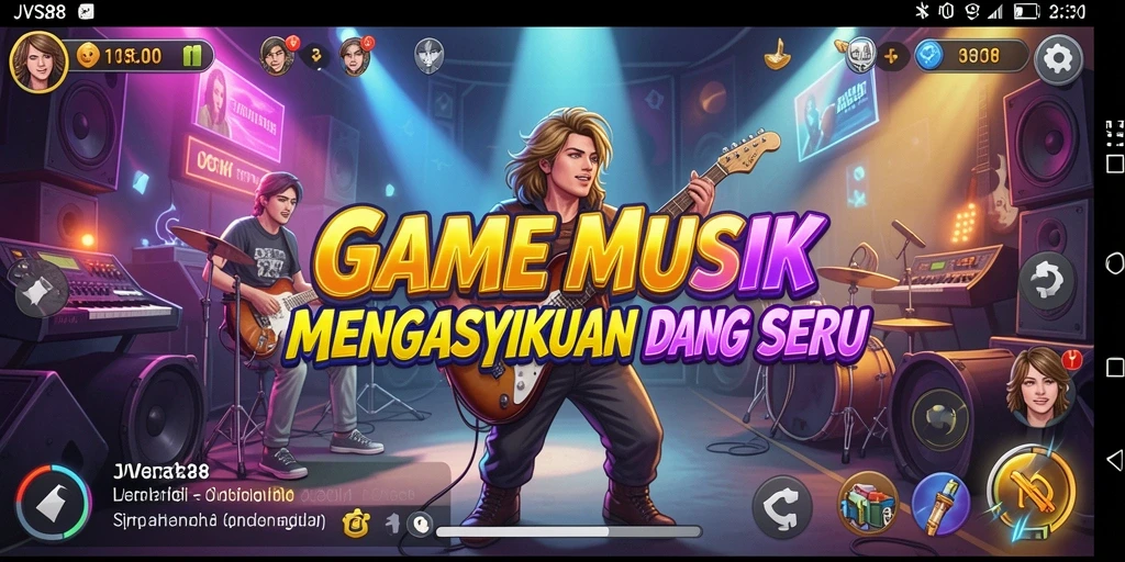 Tampilan gameplay JVS88 yang menarik dan penuh warna.
