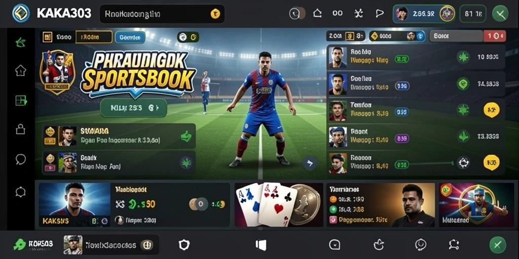 Tampilan screenshot KAKA303 yang menunjukkan tampilan antarmuka taruhan olahraga.