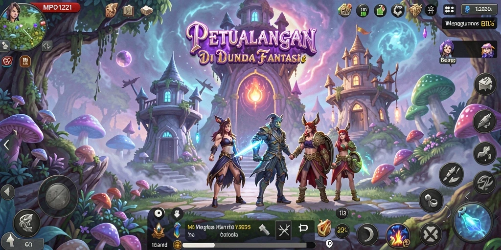 Gameplay seru MPO1221 dalam petualangan ARPG yang mendebarkan.