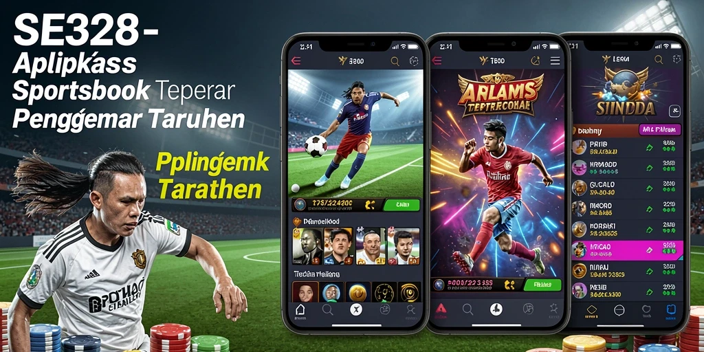 Tampilan menarik dari gameplay Sportsbook di aplikasi SE328.