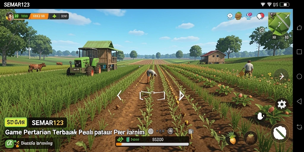 Tampak gameplay menarik di dunia pertanian SEMAR123.