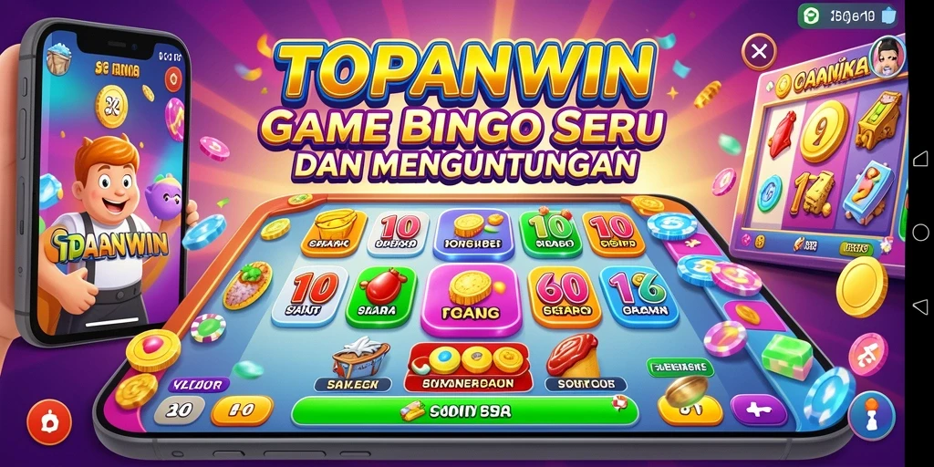 Tampilan gameplay Bingo di TOPANWIN yang mendebarkan dan seru.