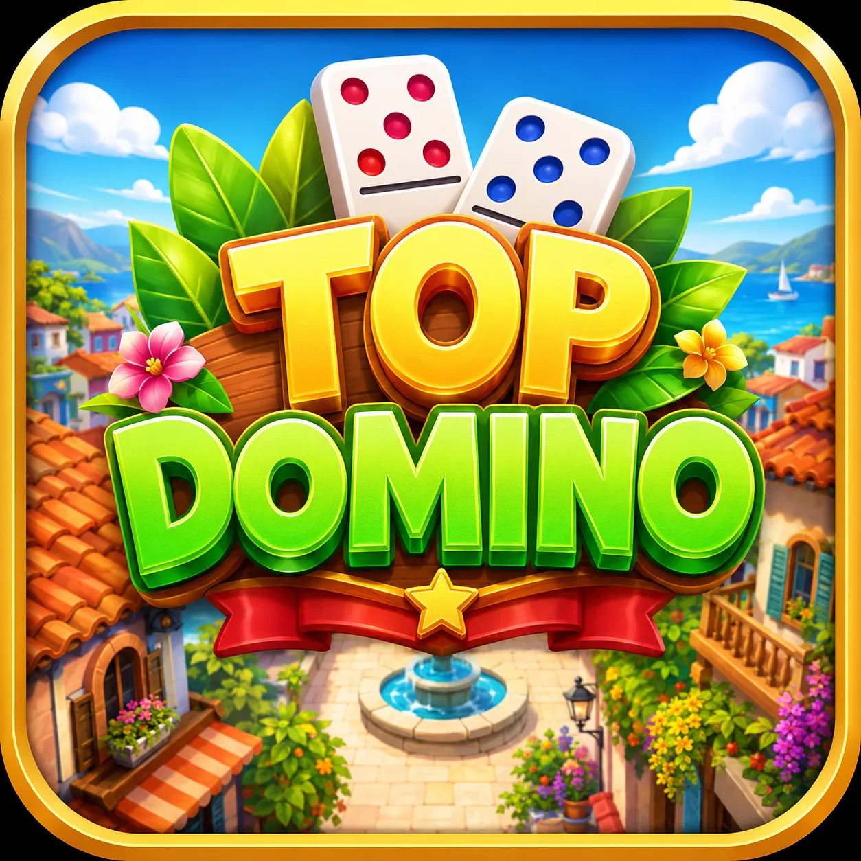 TOPDOMINO - Game Puzzle Match-3 Seru dan Menantang